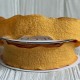 Стрічка жатка (D22325), 2,5 см, апельсинова, рулон 9 м