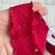 Стрічка жатка (D22340), 4 см, червона, рулон 9 м Стрічка жатка (D22340), 4 см, червона, рулон 9 м