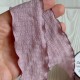 Стрічка жатка (D22340), 4 см, бузково-пудрова, рулон 9 м