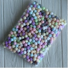 Помпоны бархатные (пастельные), 1,5 см, пастельный микс, упаковка 500 шт. Помпоны бархатные (пастельные), 1,5 см, пастельный микс, упаковка 500 шт.