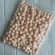 Помпони оксамитові (пастельні), 2,5 см, персикові, упаковка 250 шт.