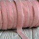 Лента велюр, 1,5 см, персиковый, рулон 45 м