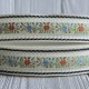 Жакард-вышиванка (ТВ-№17), 2,5 см, белый, рулон 45 м