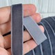 Лента велюр, 1,5 см, графитовый, рулон 45 м Лента велюр, 1,5 см, графитовый, рулон 45 м