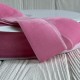 Лента велюр, 4 см, насыщенно-розовый, рулон 27 м