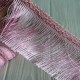 Тесьма с бахромой (D30316), 7 см, светло-розовая, рулон 13 м Тесьма с бахромой (D30316), 7 см, светло-розовая, рулон 13 м