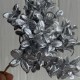 Добавка веточка (С30082), 15х4 см, серебряная, упаковка 10 шт.