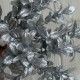 Добавка веточка (С30082), 15х4 см, серебряная, упаковка 10 шт.