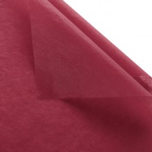 Тишью в рулоне (J01302), 50 см, бордовый, рулон 20 м