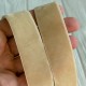 Велюровая лента, 2,5 см, масляно-бежевая, рулон 9 м