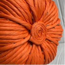 Тыква из ротанга (L01672), Ø20/20х11,5 см, оранжевая, шт.
