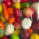 Микс фруктов и овощей, 3,5-5 см, цветной микс, упаковка 100 шт.