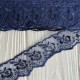 Кружево яблочко, 4,5 см, сапфировый, рулон 9 м