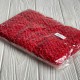 Повязка ажурная плотная, 7 см, красная, упаковка 12 шт.
