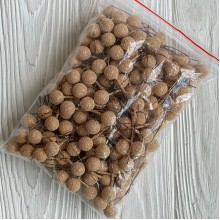 Шарик на проволоке (пупырышка), 1,5 см, золото, упаковка 200 шт.