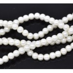 Жемчуг на нити Vip (белый, молочный)