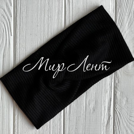 Повязка бейбі софт дитяча (до 7 років), 18х9 см, чорна, шт.