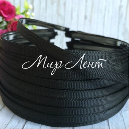 Обруч метал, в Репс, 7 мм, чорний, упаковка 50 шт.