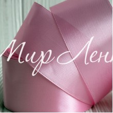 Атлас 5 см, рожево-ліловий, рулон 33 м