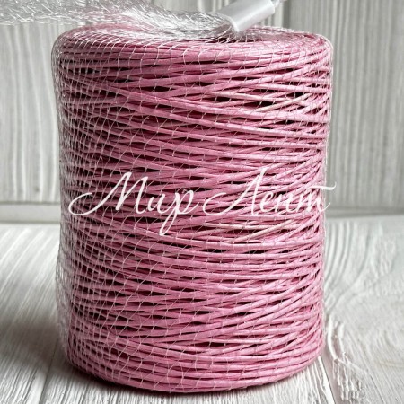 Флористический проволока (катушка), 1 мм, светло-розовая, рулон 200 м