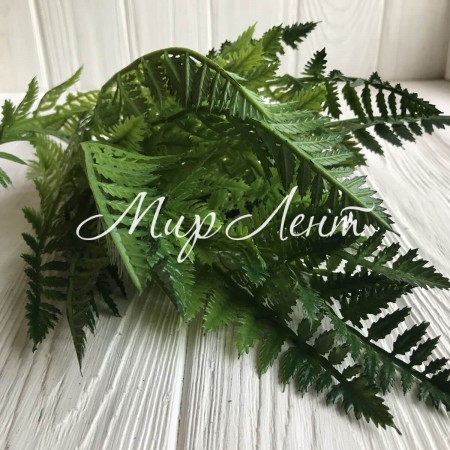 Гілка папороті, 42 см, темно-зелений, шт.