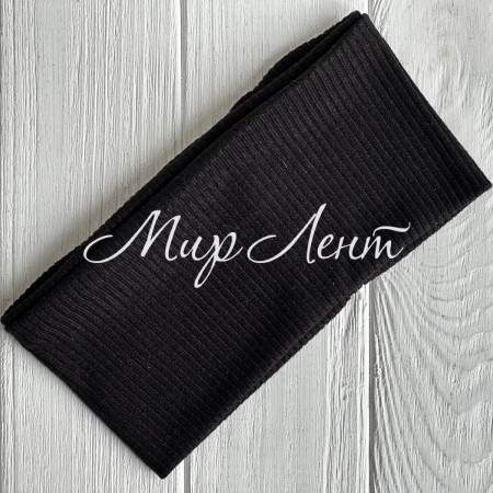 Повязка бейби софт взрослая прямая, 21х10 см, черная, шт.