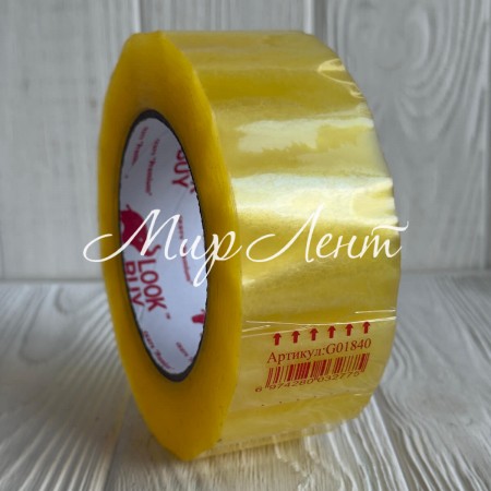 Скотч прозорий пакувальний, 45 мм, рулон 250 м