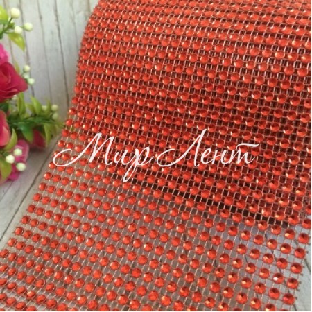 Шина, 11,5 см, красная, катушка 9 м