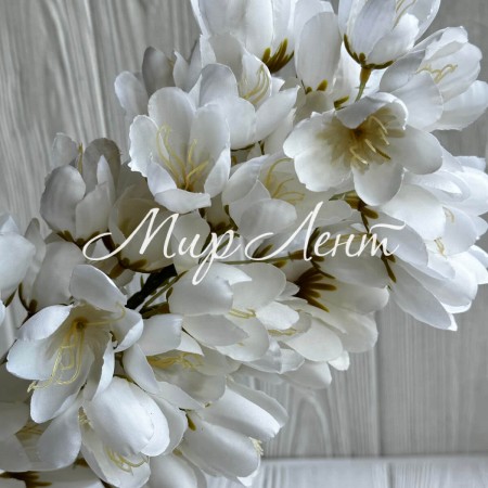 Ветка жасмина, 86 см, белая, шт.