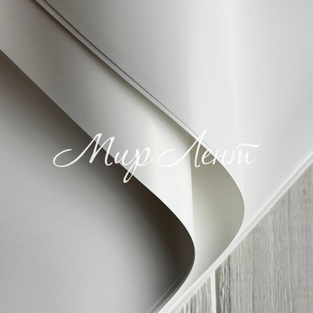 Пленка для цветов однотонная (J00325), белый, 57х57 см, упаковка 20 шт.