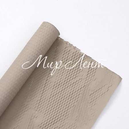 Перфорована паперова сітка, 50 см, світло-сіра, рулон 9,2 метри