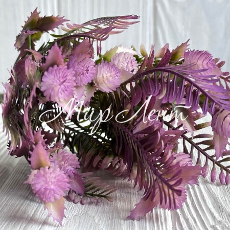 Гілка мікс (С30130), 34,5 см, зелено-бузкова, шт.