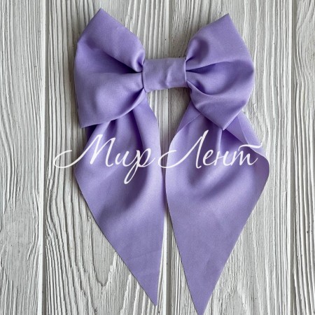 Бант платок софт маленький, 13х22 см, лиловый, шт.