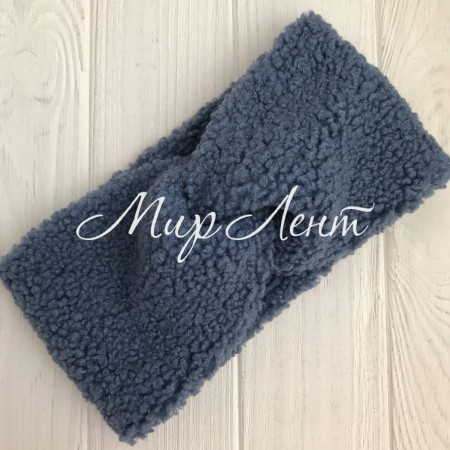 Повязка барашек, 12х23 см, светло-синий, шт.