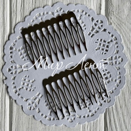 Гребень металлический (маленький), 5х3,5 см, упаковка 100 шт.