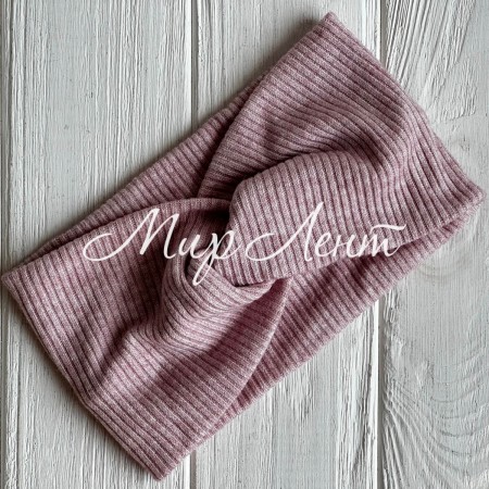 Повязка бейби софт взрослая, 21х11 см, розово-пудровая, шт.