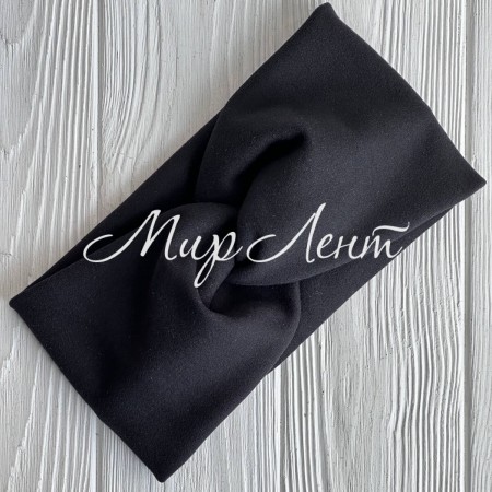 Повязка трикотаж пума, 11х21 см, черная, шт.