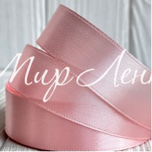 Атлас 2 см, ванильный, рулон 33 м