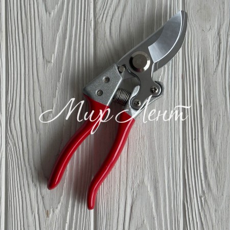 Секатор (T00585), 21,5 см, красный, шт.