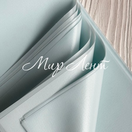 Пленка с перламутром "Сияние", 58х58 см, светло-бирюзовая, упаковка 20 шт.