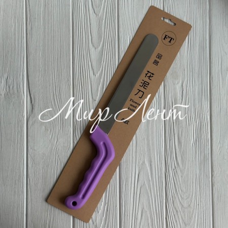 Нож для флористической пены (С30723), 36 см, фиолетовый, шт.