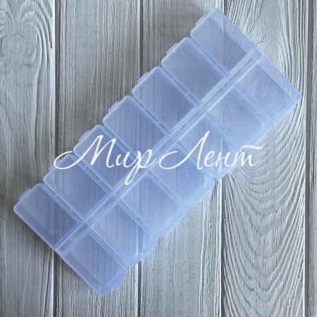 Органайзер прямоугольный (H01791), размер 28х12.5х3 см, шт.