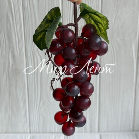 Виноград (круглий) (С30490), Ø1,8 см, бордовий, шт.