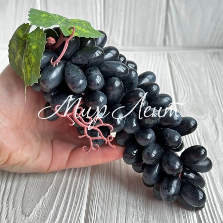 Виноград (довгий) (С07623), 23 мм, чорний, шт.