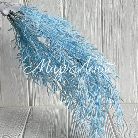 Ветка туи, 68 см, светло-бирюзовый, шт.