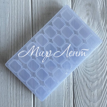 Органайзер прямоугольный (H01787), размер 17.5х10.8х2.5 см, шт.