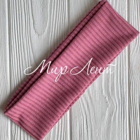 Повязка мустанг (широкая полоска) прямая, 21,5х7 см, пудрово-розовый, шт.