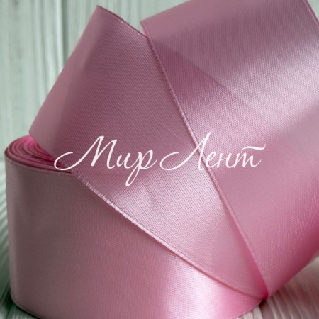 Атлас 5 см, розово-лиловый, рулон 33 м