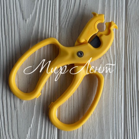 Шиподер и секатор (J01195), 17 см, желтый, шт.