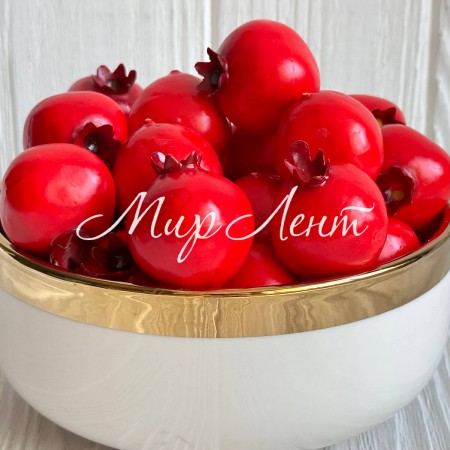 Гранат, 3,5 см, червоний, упаковка 100 шт.